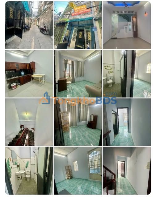 Cho thuê nhà Gò Vấp 4PN, 3 lầu, hẻm xe tải - 10.5 triệu/tháng