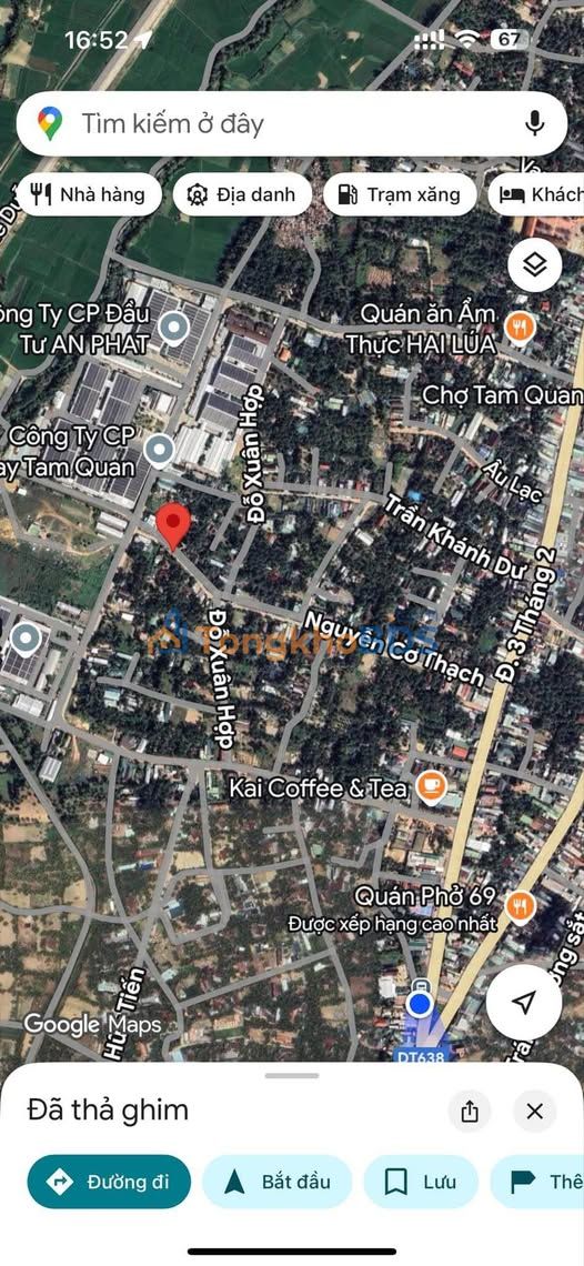 Đất nền mặt tiền Nguyễn Cơ Thạch, Hoài Nhơn, Bình Định - 233m² thổ cư, giá 1.7 tỷ