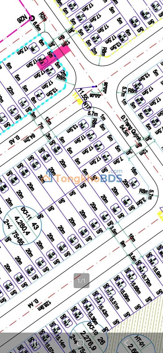 Đất Vàng Quy Nhơn - 87.5m² Đường Trạng Quỳnh, Hướng Tây Bắc - Giá 3 Tỷ