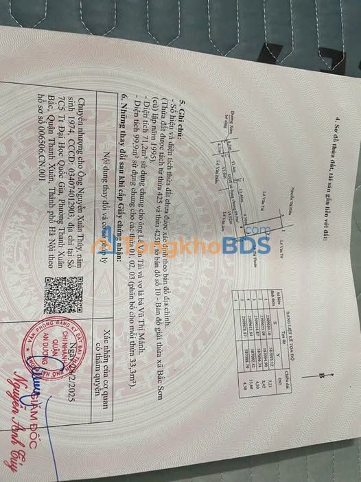 Đất Nền An Dương 71m² - Ngay Công Viên Bắc Sơn, Sổ Đỏ Sẵn Sàng