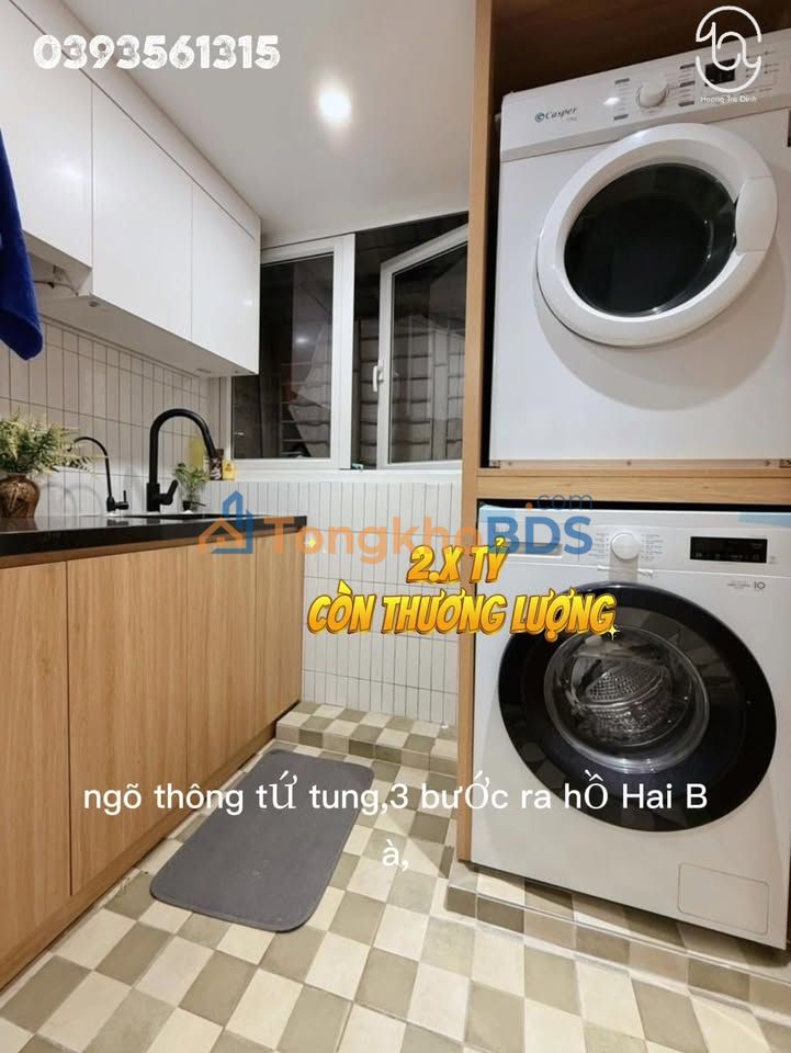 Chung Cư 60m² Hai Bà Trưng - Hơn 2 Tỷ, Full Nội Thất, Sẵn Ở