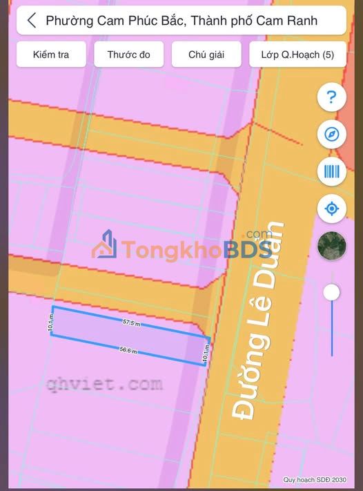 Đất nền mặt tiền Lê Duẩn, Khánh Vĩnh 570m² - Cơ hội đầu tư sinh lời