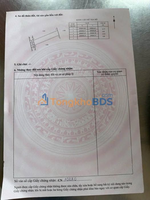 Đất Trà Vinh 122m² - Mặt tiền Hẻm Trì Phong, Hòa Lợi, Giá 299 Triệu