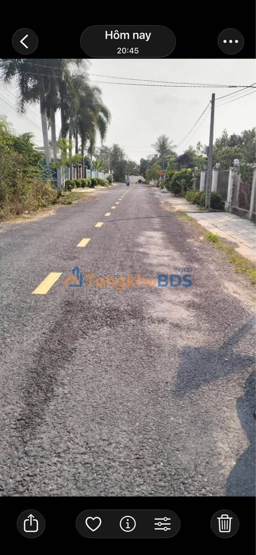 Bán Gấp Đất Mặt Tiền Nhựa 10m Hẻm Nguyễn Văn Linh, Tây Ninh - 350m²