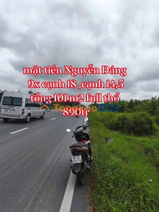 Đất nền Duyên Hải Trà Vinh 100m2 800 triệu - Đất thổ cư 100%