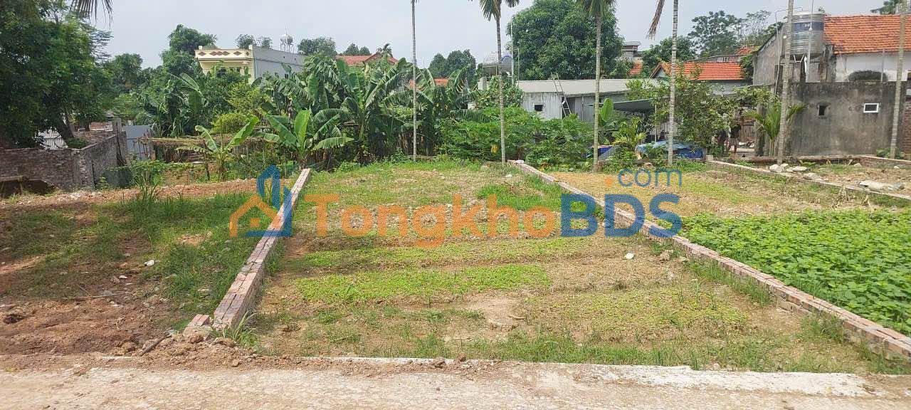 Đất nền Thôn Giữa, Quất Lưu 104m² - Sổ đỏ thổ cư, giá 1.x tỷ