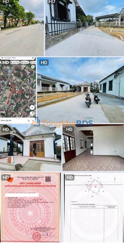 Nhà 3 Gian Kiệt Oto 15 Dạ Lê, Huế - 180m² Sổ Hồng Giá 1.6 Tỷ