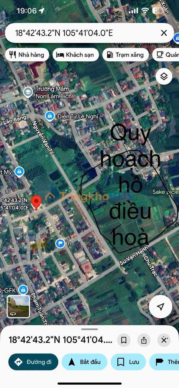 Đất nền TP Vinh Hồ Tông Thốc 155m² - Tiềm năng tăng giá