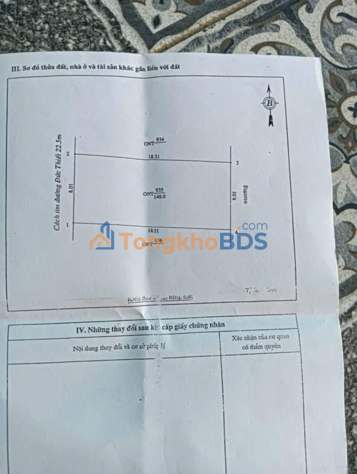 Đất nền Nghi Lộc Nghệ An 148m² bám mặt tiền đường 45m - Đầu tư sinh lời