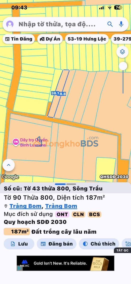 Đất nền tiềm năng 100m² An Phước, Long Thành - Sổ hồng thổ cư sẵn sàng