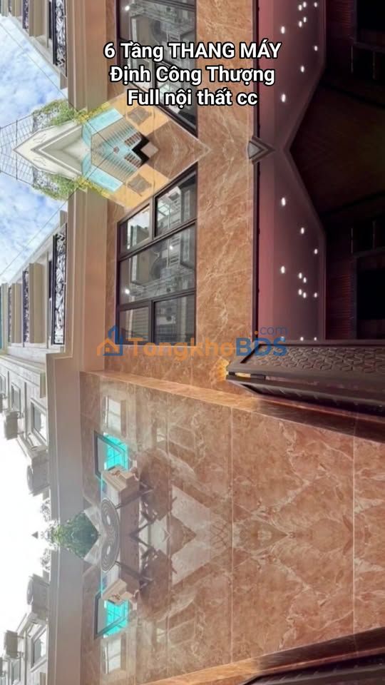 Nhà 6 Tầng Thang Máy Định Công Thượng 31m² - Full Nội Thất, Sổ Đỏ Riêng