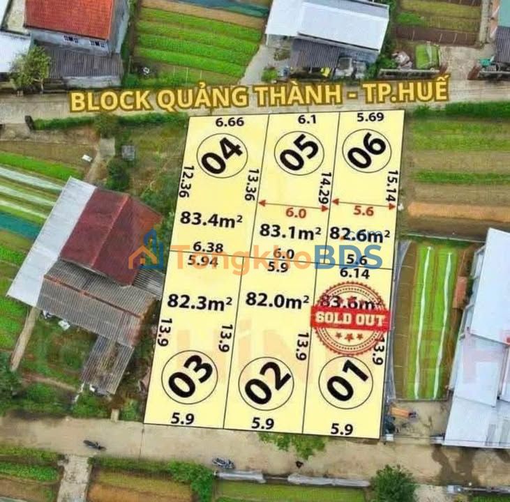 Đất Nền Sổ Hồng Riêng Phường Phong Hải, Huế - 84m² Giá 520 Triệu