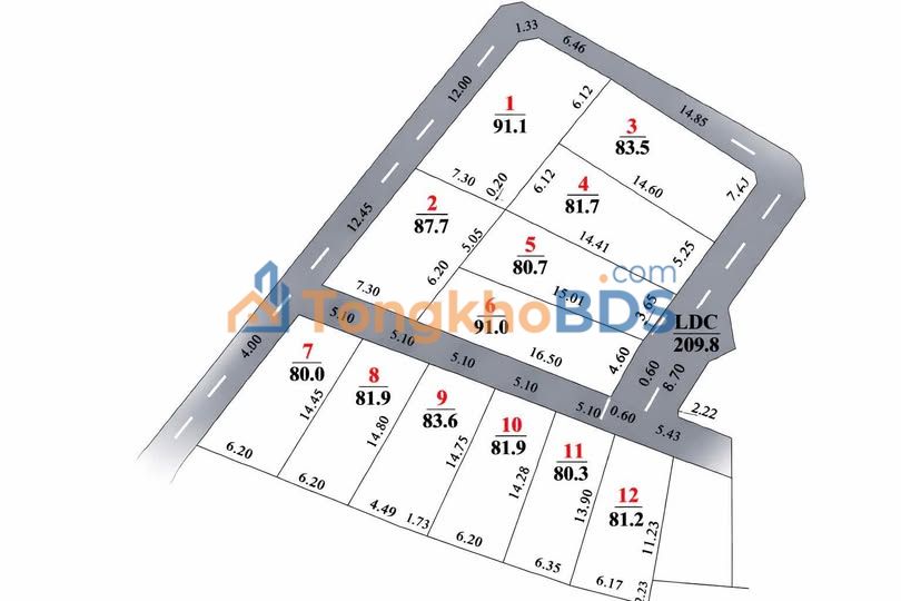 Đất nền Quốc Oai 1224m² - Sổ đỏ chính chủ, ô tô vào tận nơi