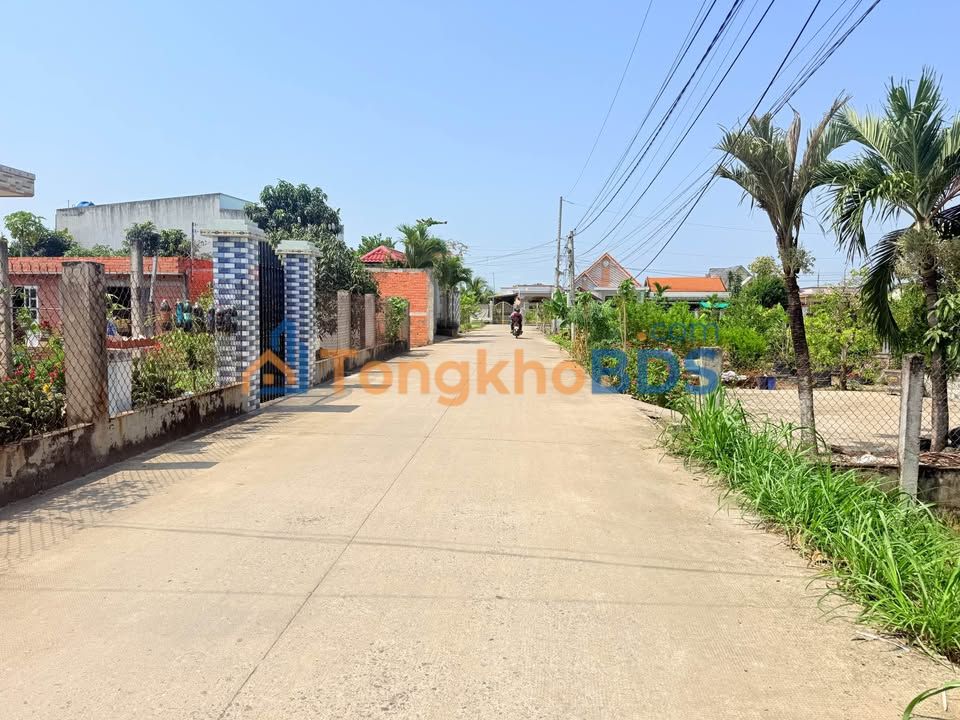 Đất nền 130m² MT Nguyễn Thị Điểm, Tân Trụ - Giá 699 triệu, Sẵn Nền