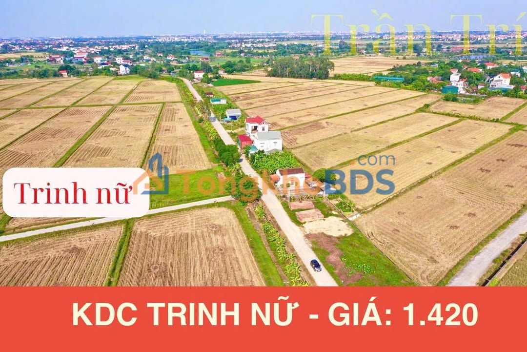Đất Nền KDC Mới Trinh Nữ, Lạng Sơn - 80m² Giá 1.42 Tỷ, Mặt Tiền Đường Thông