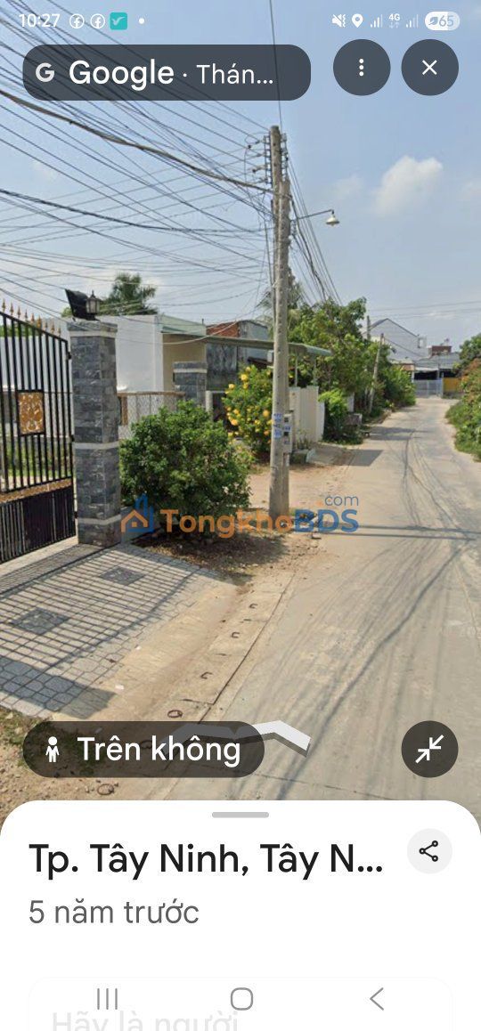 Bán Đất Tặng Nhà 388m² Full Thổ Cư Mặt Tiền Hẻm 16 Nguyễn Văn Tốt, Tây Ninh