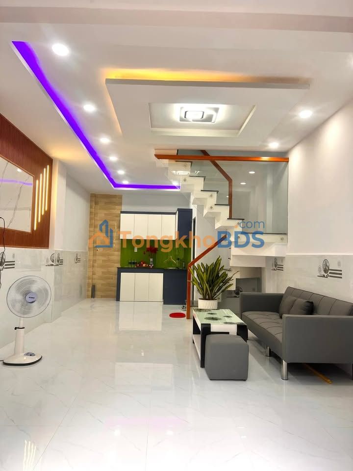 Nhà Phố Bình Tân 34m² - Hẻm Ô Tô 5m, Sổ Hồng Riêng, Giá 3.68 Tỷ