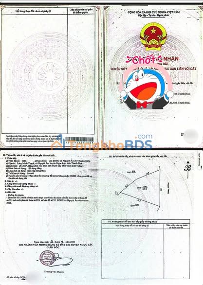 Đất Ngọc Lặc 300m² Full Thổ Cư - Mặt Tiền Rộng 22m - Giá 2.86 Tỷ Bao Sổ