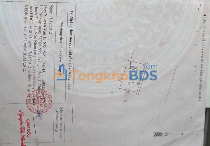 Đất Làng Nghề Chàng Sơn 115m² - Cơ Hội Đầu Tư Sinh Lời Vượt Trội