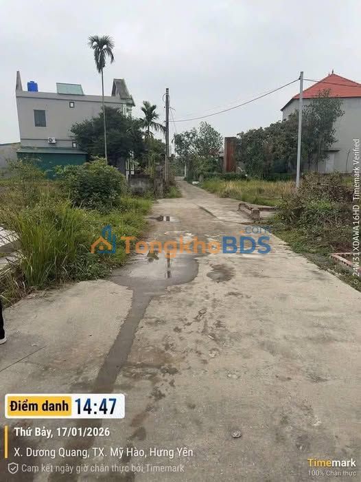 Đất Nền Lô Góc Lê Xá Mỹ Hào - 51m² Full Thổ Cư - Giá Đầu Tư