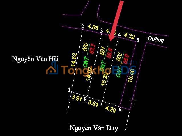 Bán Đất Tặng Nhà Cấp 4 - Văn Lâm, Hưng Yên - 59.6m² - Giá 1.9 Tỷ