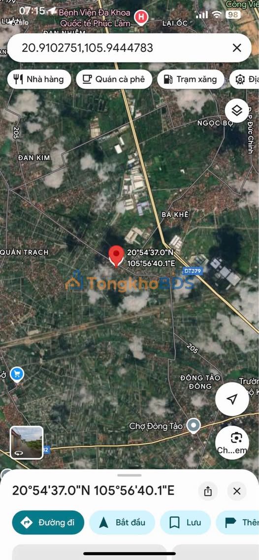 Đất nền Văn Giang 75m² - Lô góc 2 mặt tiền, giá hơn 4 tỷ