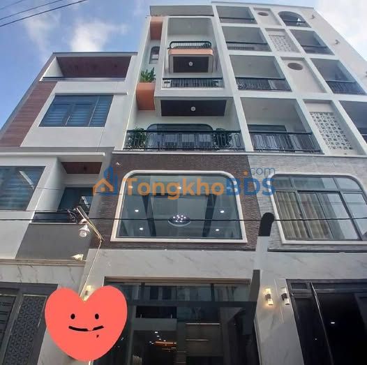 Nhà Phố 6 Tầng Thang Máy Tân Hòa Đông, Bình Tân - 56m² - 8.9 Tỷ