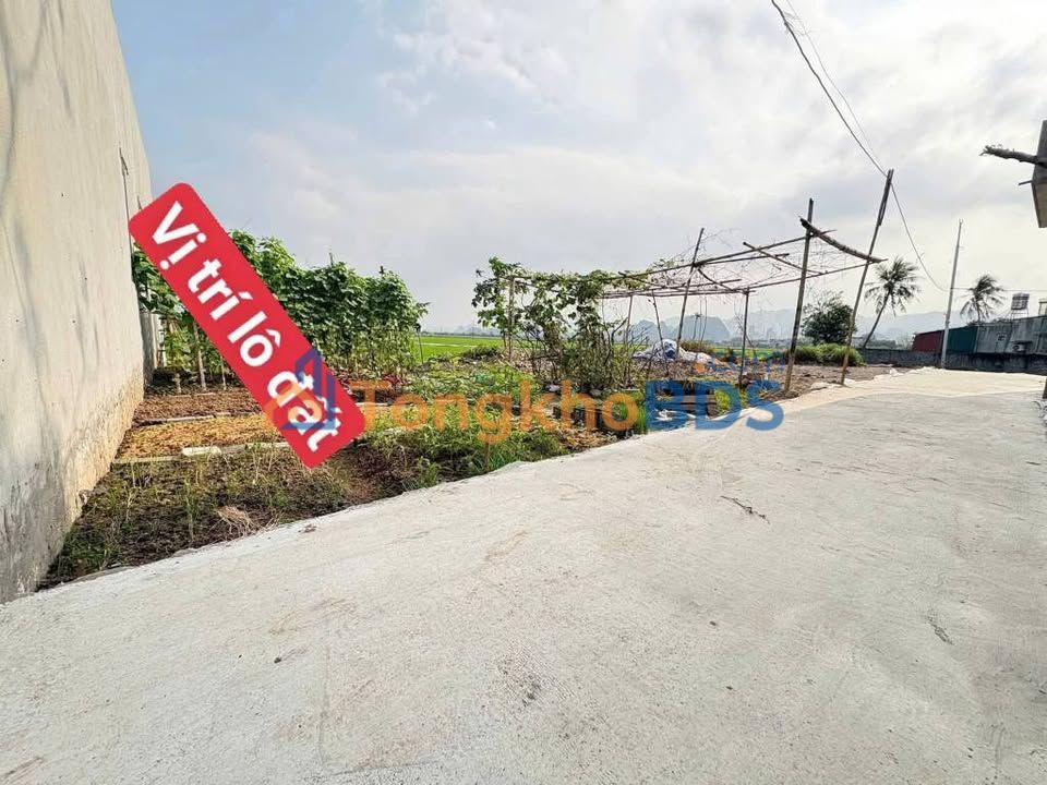 Bán đất ODT Lý Thường Kiệt, Phủ Lý 80m² - View đồng thoáng đãng
