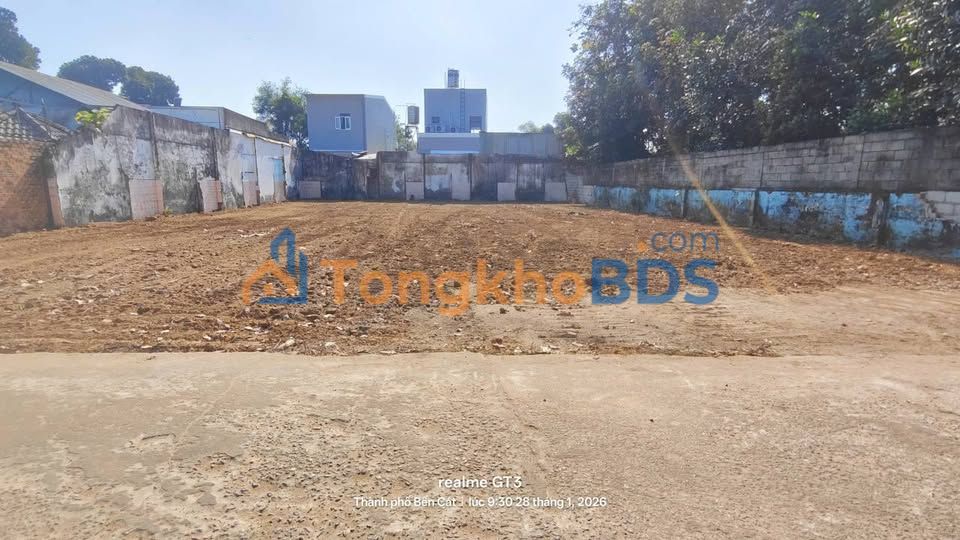 Bán Đất Mặt Tiền Kinh Doanh Đường Phú An - Bến Cát 1650m² Giá 5 Tỷ