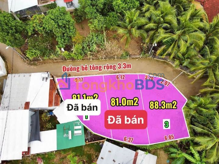 Bán Đất Thị Trấn Diên Khánh 88.3m² - Giá 1.2 Tỷ, Ô Tô Tới Nơi