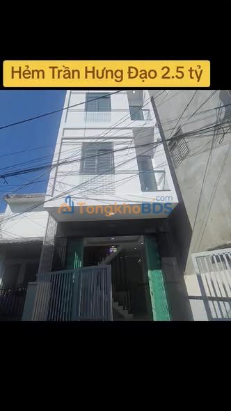 Nhà 3 Tầng Hẻm Trần Hưng Đạo Quy Nhơn 45m² - Giá 2.5 Tỷ