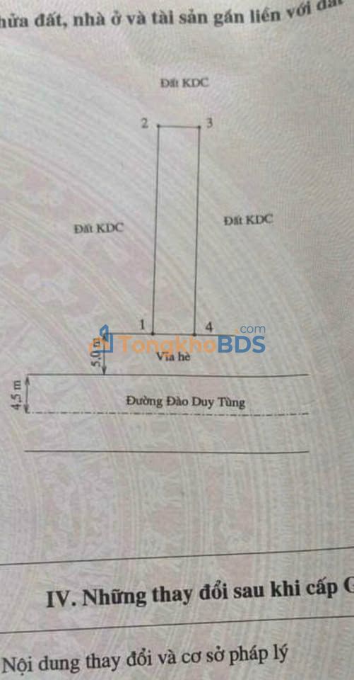 Bán Đất Thổ Cư Đào Duy Tùng, Phan Thiết 131m² Hướng Nam - Sổ Hồng Sẵn Sàng