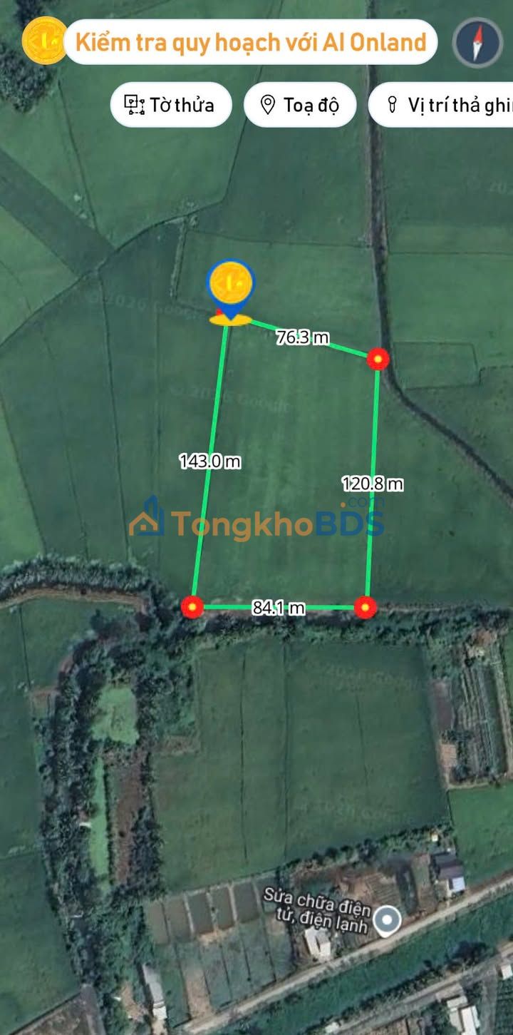 Bán Gấp Đất Lúa 10400m² Mặt Tiền Kinh Thủy Lợi, Kiên Giang - Giá Tốt