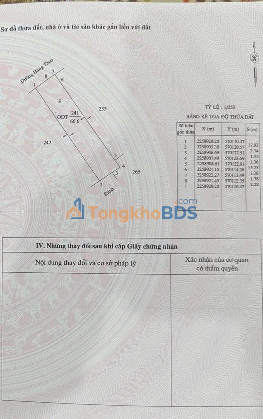 Nhà Mặt Tiền Hàng Thao, Nam Định - Kinh Doanh Sầm Uất 66.6m²