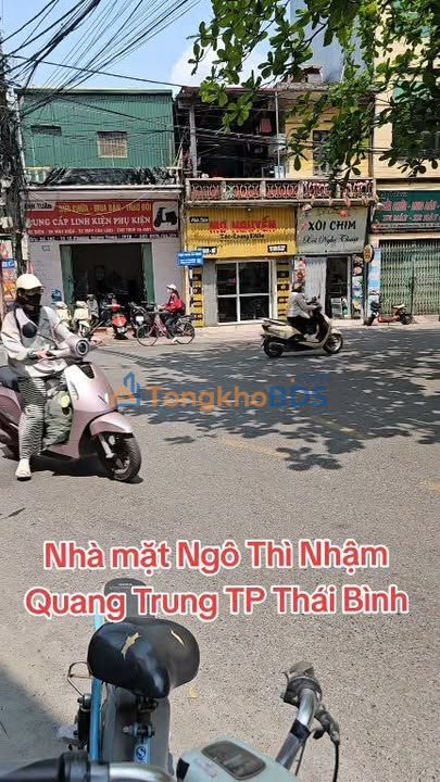 Nhà Mặt Phố Ngô Thì Nhậm, Thái Bình - 84m² Kinh Doanh Đắc Lợi