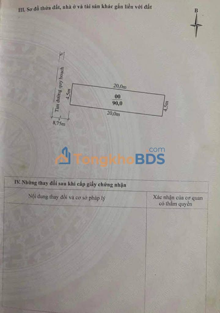 Đất nền 90m² Phường Đông Hương, TP Thanh Hóa - Vị trí đắc địa kinh doanh