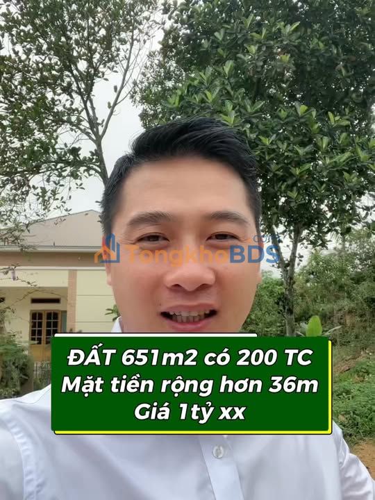 Đất Nền Thị Trấn Quân Chu 651m² - Sổ Đỏ Rõ Ràng, Giá Đầu Tư 1 Tỷ