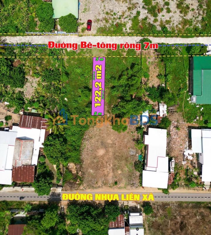 Đất Diên Lâm 122.2m² - Giá 550 Triệu, Cắt Lỗ Sâu, Sổ Hồng Thổ Cư