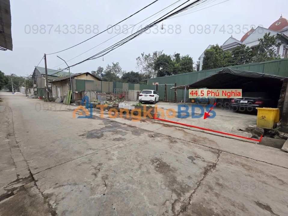 Bán Đất 45m² Trục Kinh Doanh Phú Nghĩa, Chương Mỹ - Ô Tô Tới Đất