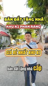 Bán Đất Tặng Nhà 100m² Mặt Tiền Vũ Trọng Phụng, Phan Rang - Giá 3.8 Tỷ