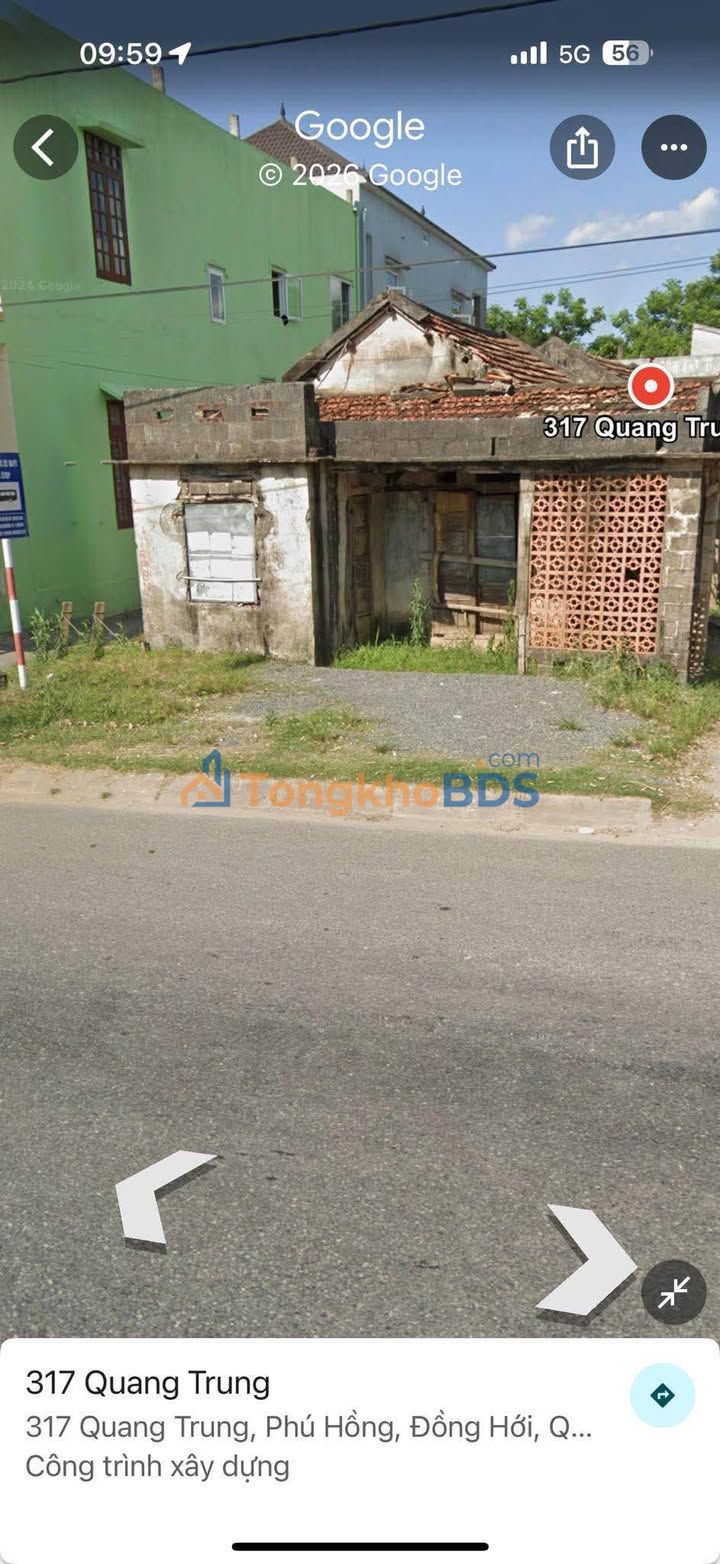 Nhà Mặt Tiền Quang Trung, Đồng Hới - 181m² Giá 4 Tỷ