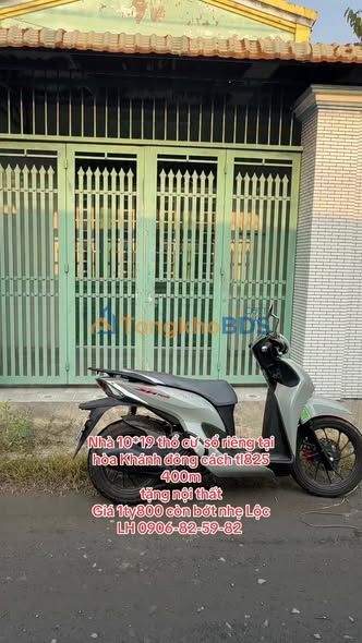 Nhà 190m² sổ riêng tại Đức Hòa, Long An - Tặng nội thất, giá tốt