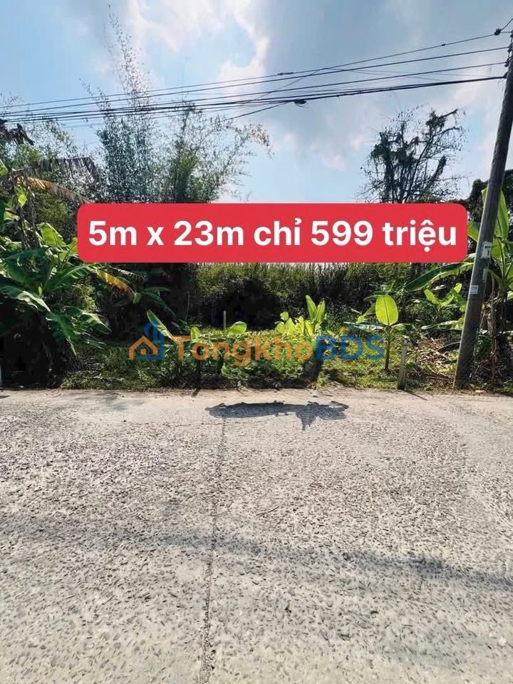 Đất Nền Mặt Tiền Rạch Sung, Cần Thơ - 115m² Thổ Cư, Giá 599 Triệu