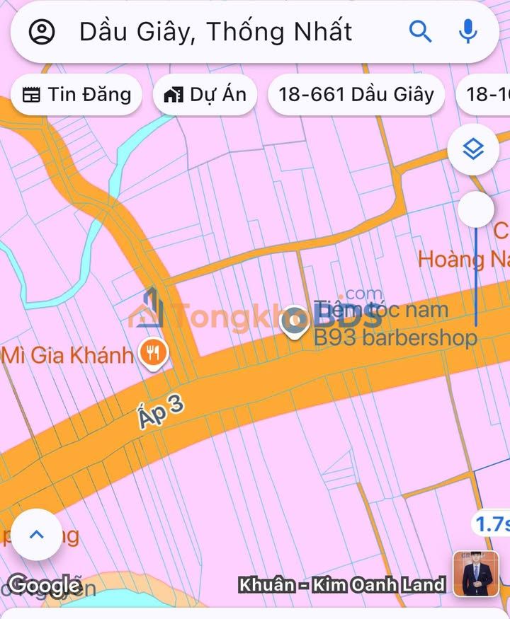 Đất Trảng Bom 120m² Mặt Tiền DT769 - Sổ Đỏ Sẵn Sàng