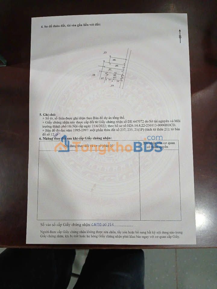 Bán đất Thanh Cao 40m² - 1 Tỷ, Vị trí đẹp, Sẵn sổ hồng