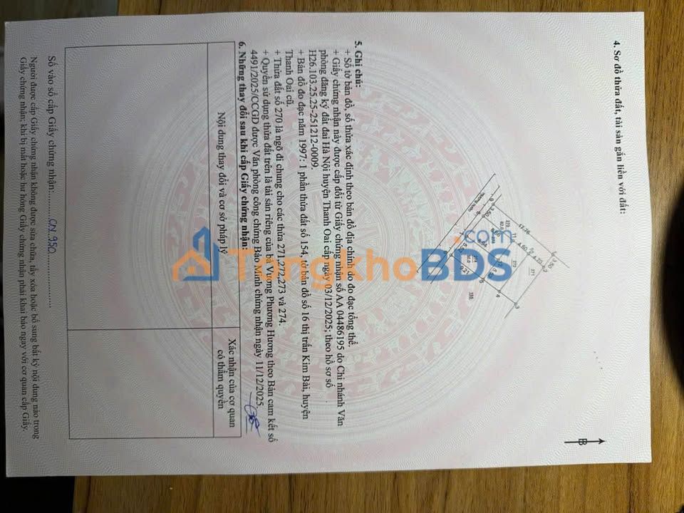 Đất Sổ Đỏ Hà Đông 40m² - Giá Mềm, Vị Trí Đẹp, Sẵn Sàng Xây Nhà