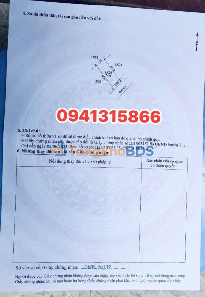 Đất đấu giá Kim An - Thanh Trì 74.9m², hơn 4 tỷ - Đường 3 ô tô tránh