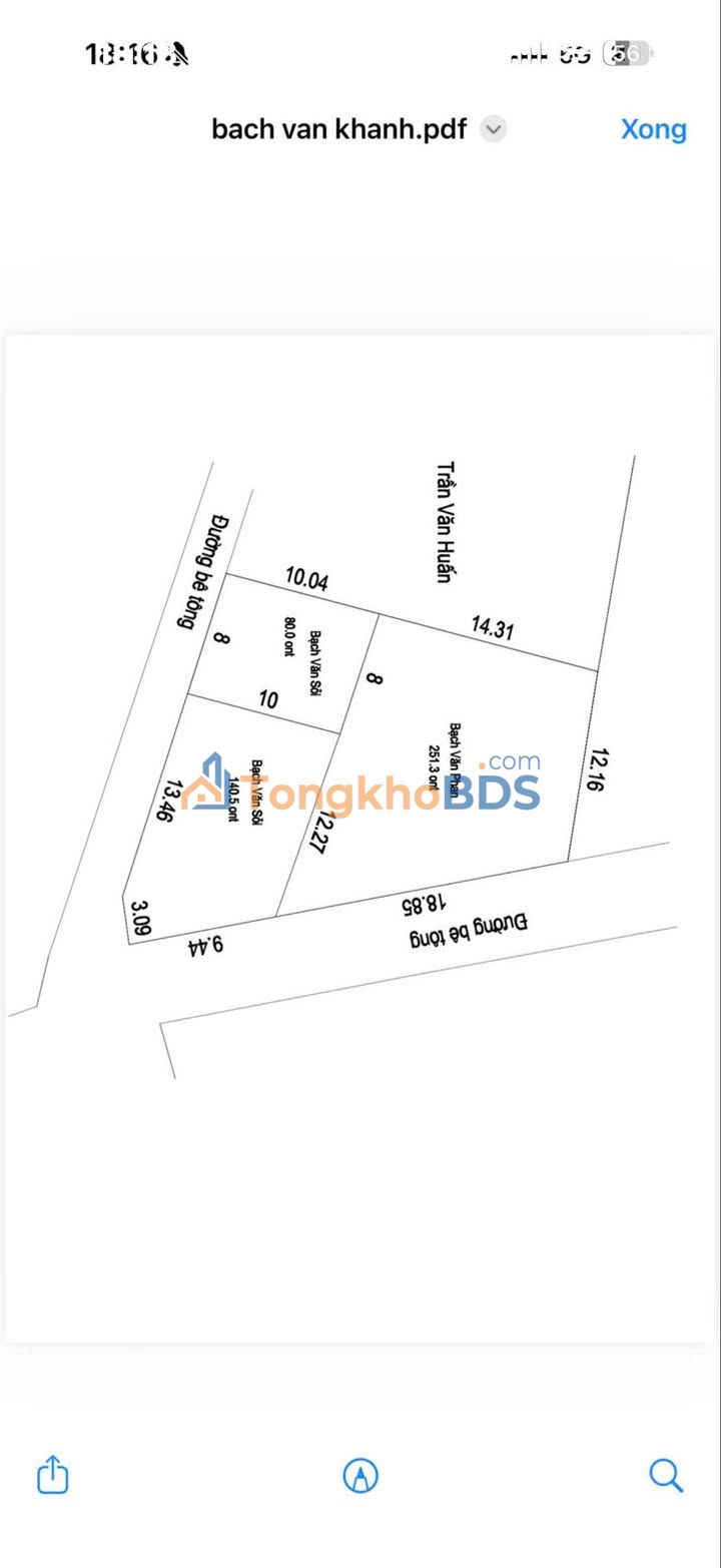 Bán Đất An Tiến Mỹ Đức 80m² - View Đồng Thoáng, 2 Ô Tô Tránh