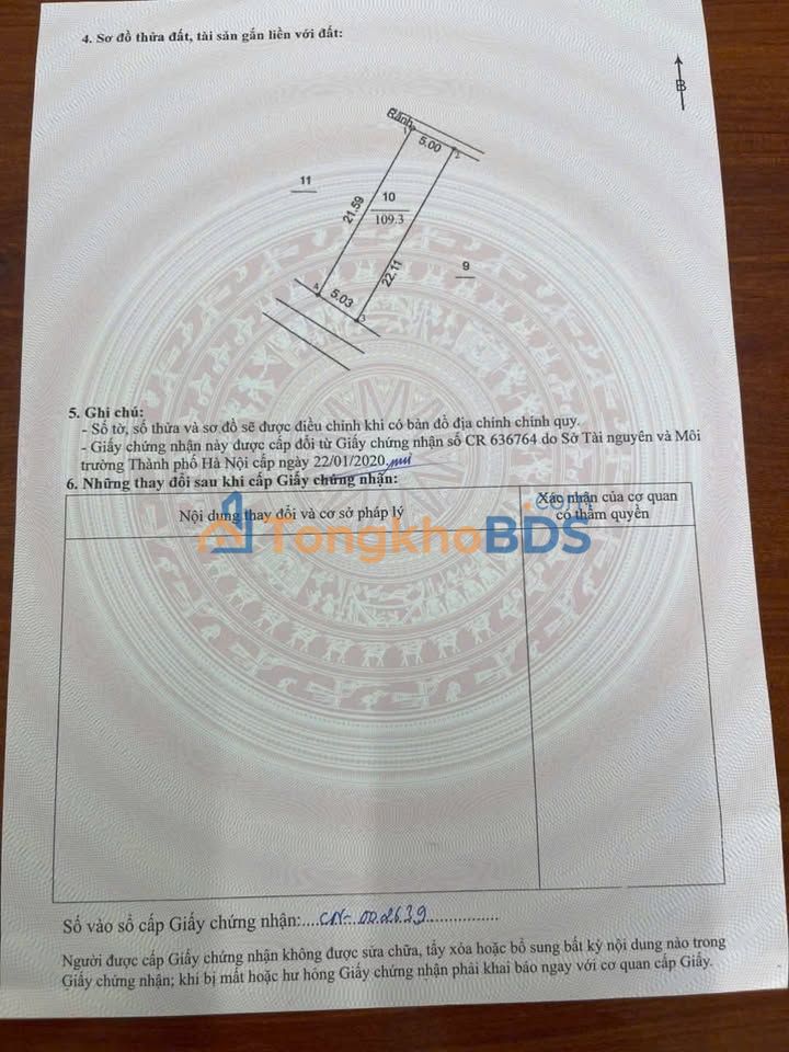 Đất đấu giá Tân Dân, Phú Xuyên 109m² - Sổ đỏ sẵn sàng, vị trí đắc địa