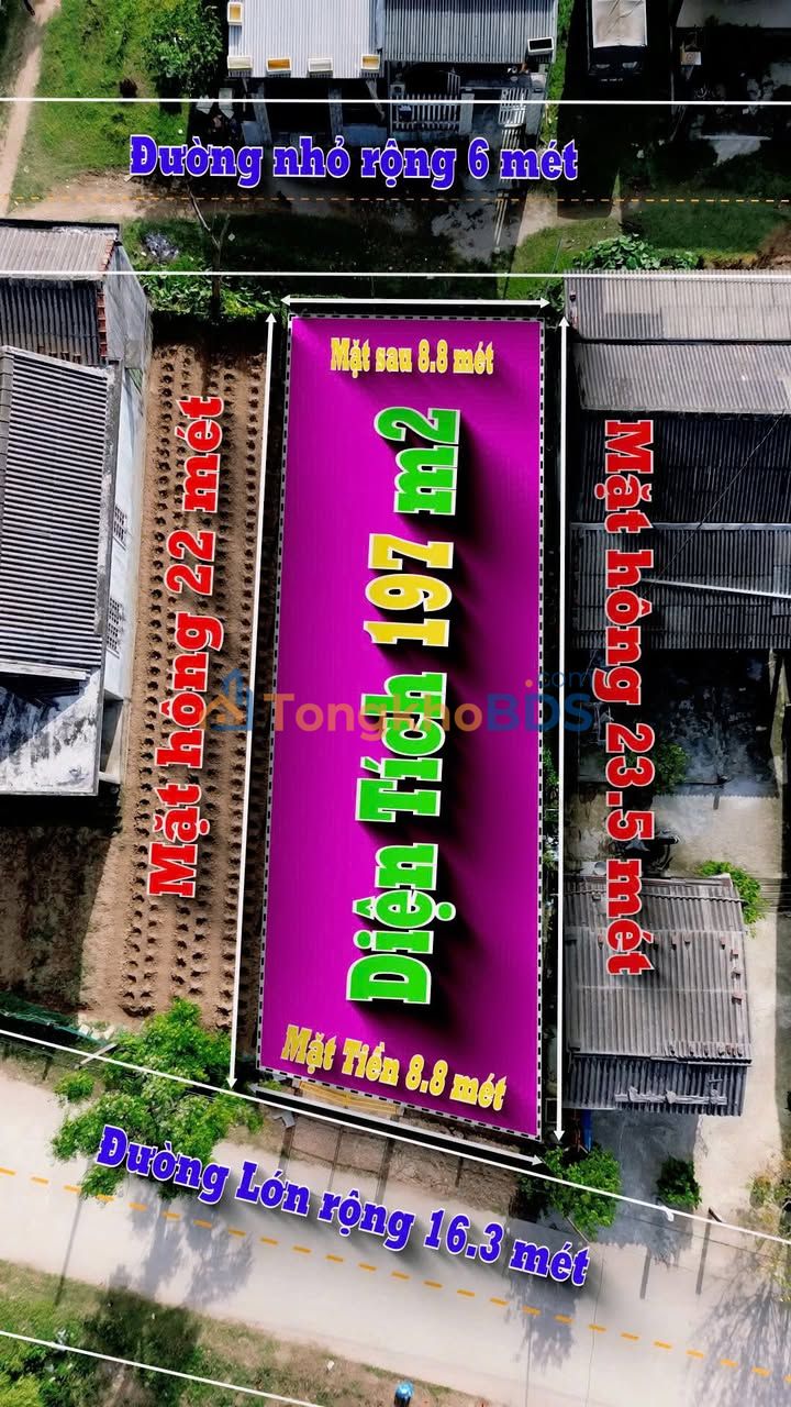 Đất Vườn View Sông Hương - 2 Mặt Tiền 197m² - 2.55 Tỷ